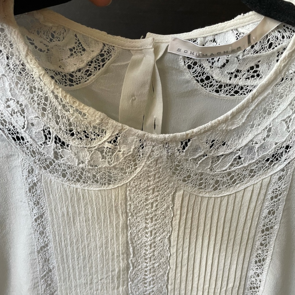 Schumacher silk top Small